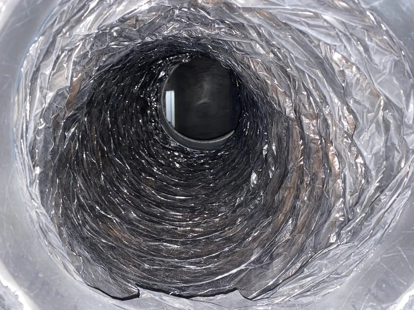 Clean dryer vent after professional cleaning